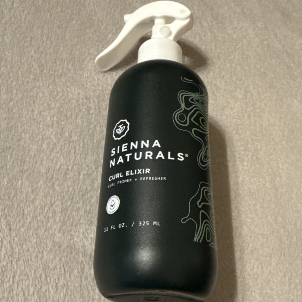 Sienna Naturals Curl Elixir Curl Primer + Refresher 11 oz  Leave In Conditioner
